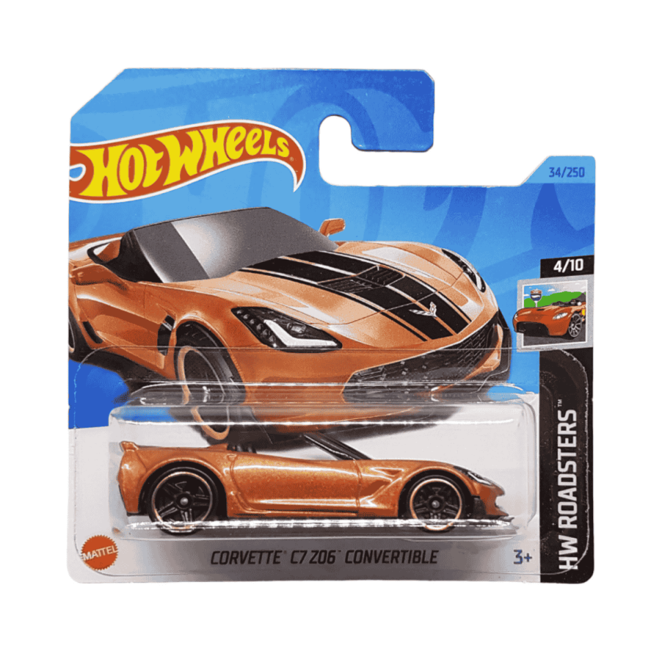 Hot Wheels Corvette C7 Z06 Convetible