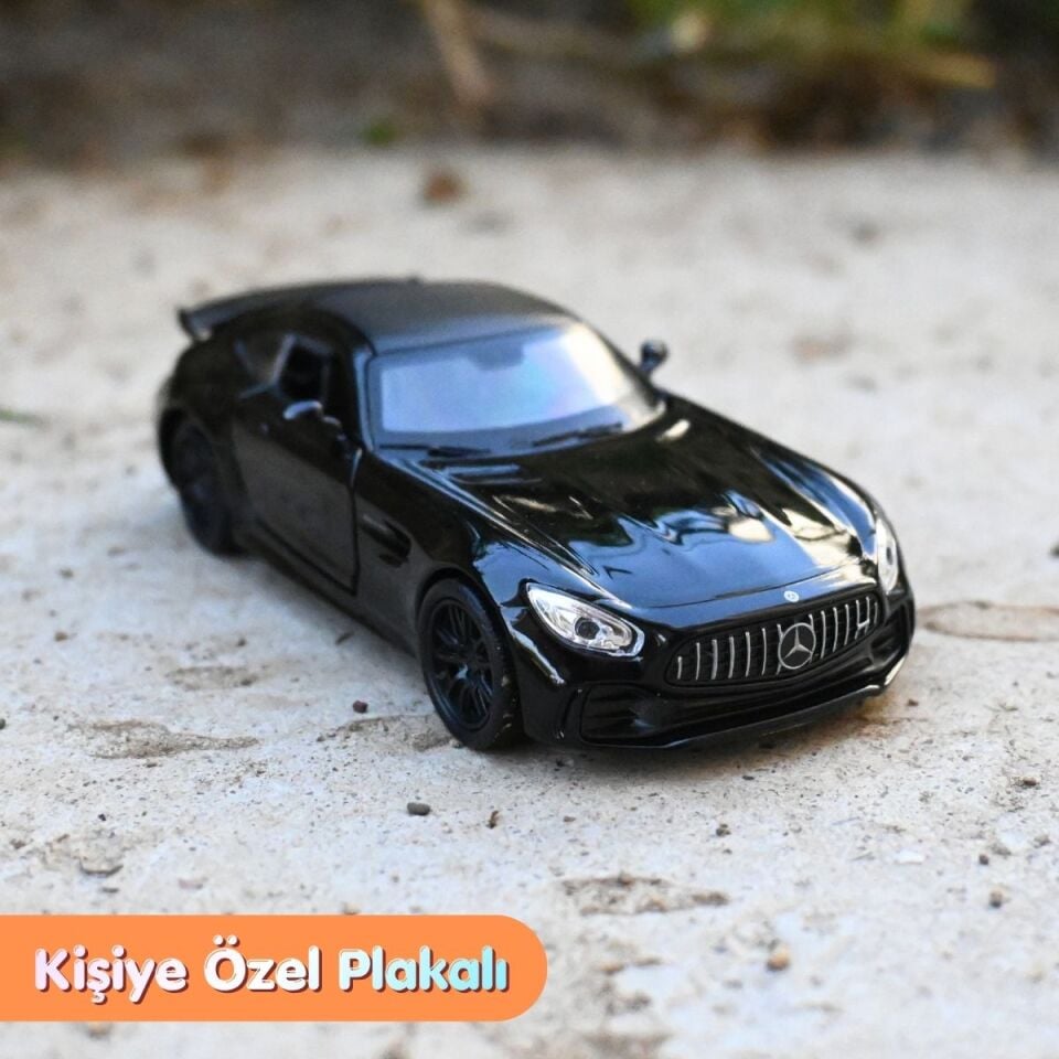Mercedes-Benz Amg GTR Metal Araba - Siyah
