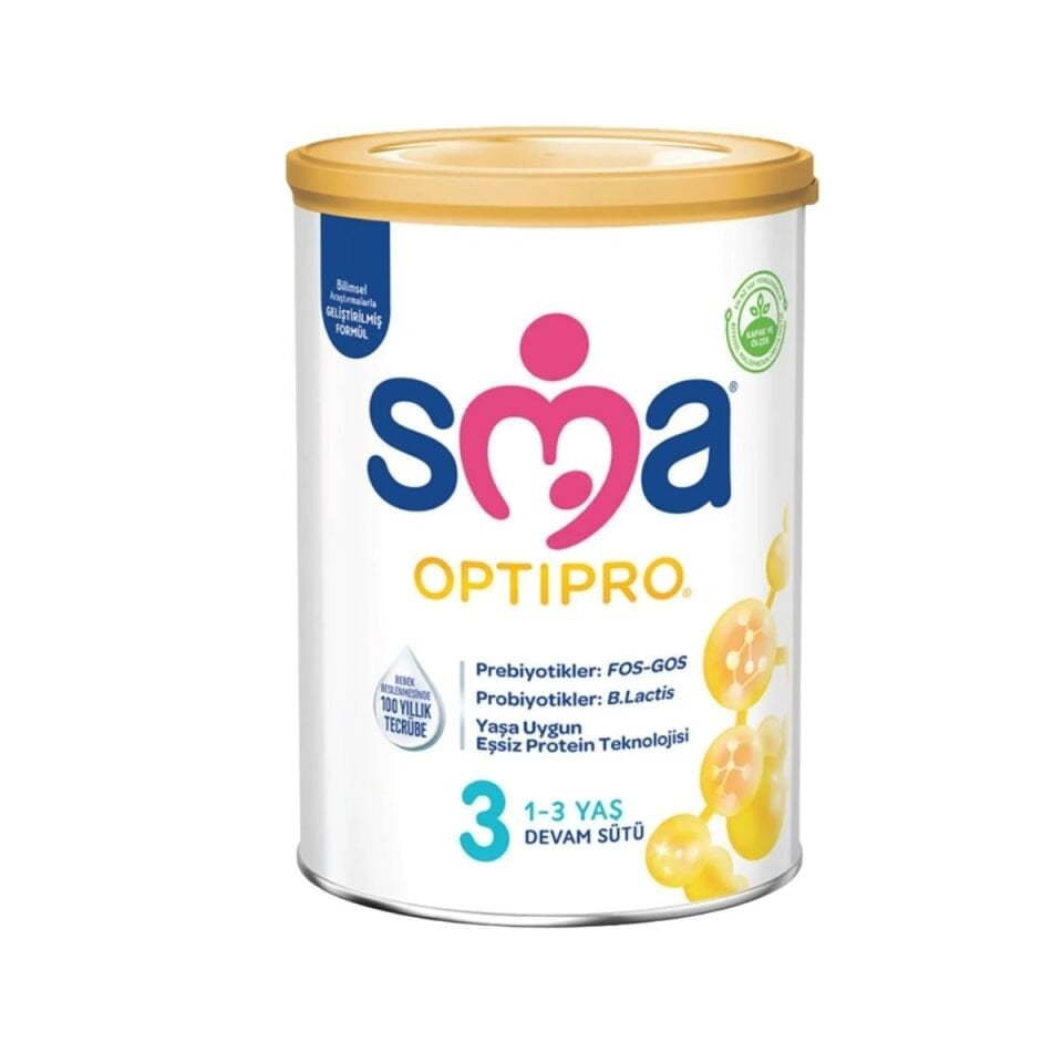 SMA 3 Numara Optipro Probiyotik Devam Sütü 400 gr
