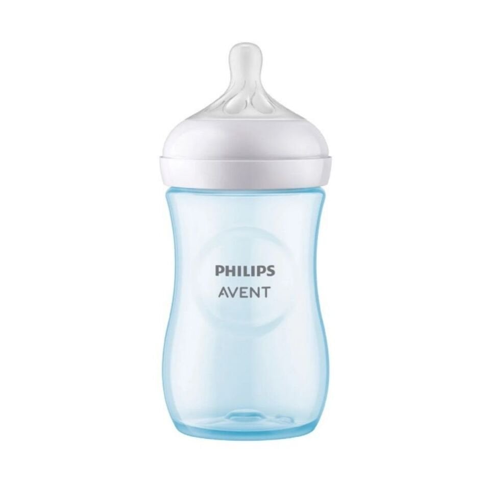 Avent Natural Pp Yavas Akış Biberon 260 ml 1 Ay+ Mavi