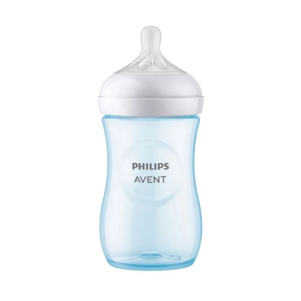 Avent Natural Pp Yavas Akış Biberon 260 ml 1 Ay+ Mavi