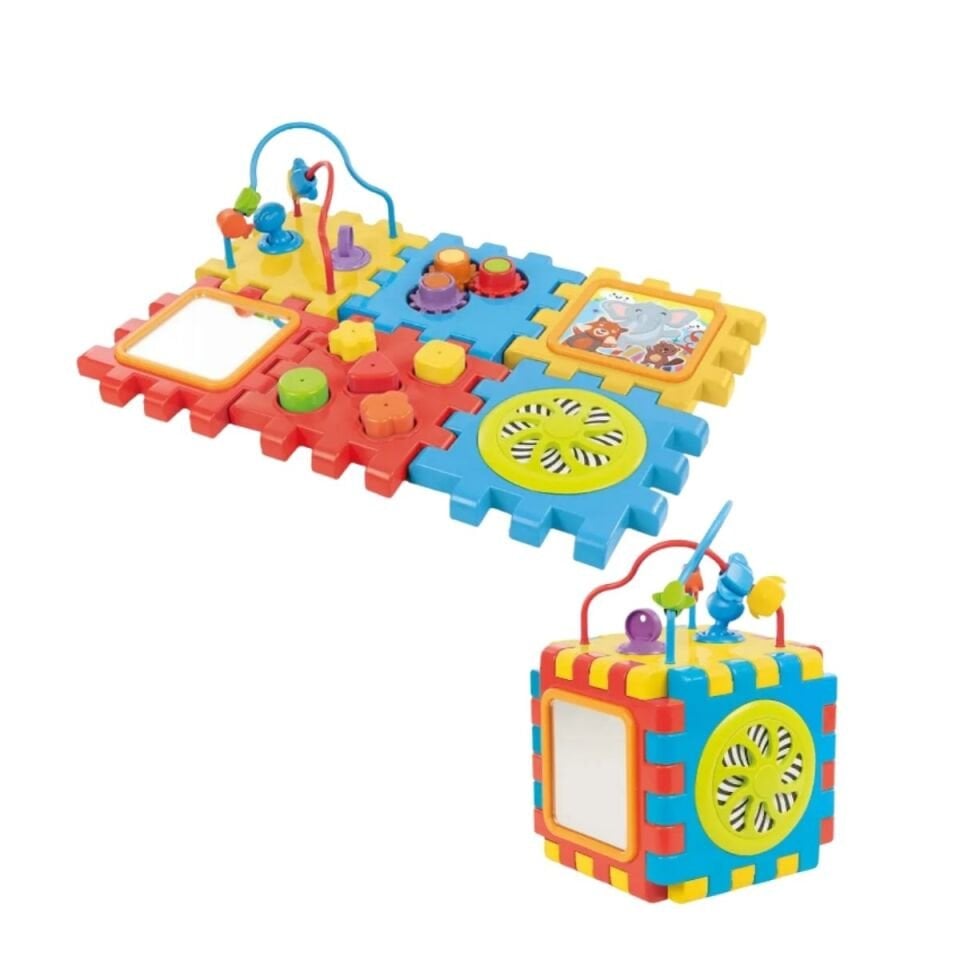 Dolu Eğitici Küp Ve Puzzle 2 in 1 5192