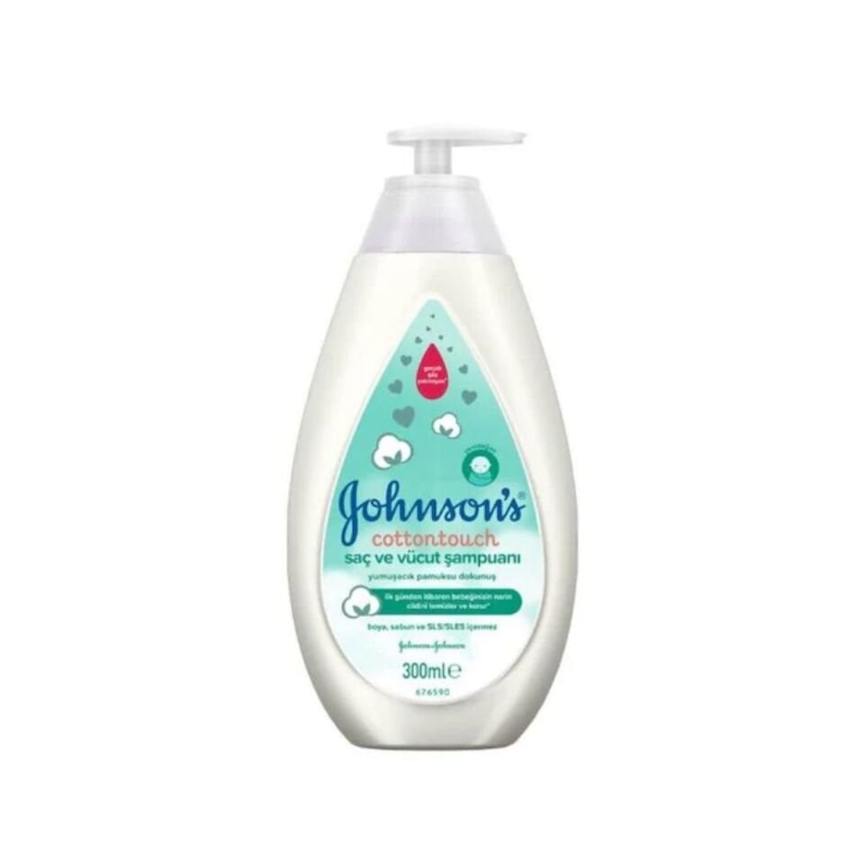 Johnson's Baby Cotton Touch Saç ve Vücut Şampuanı 300 ml