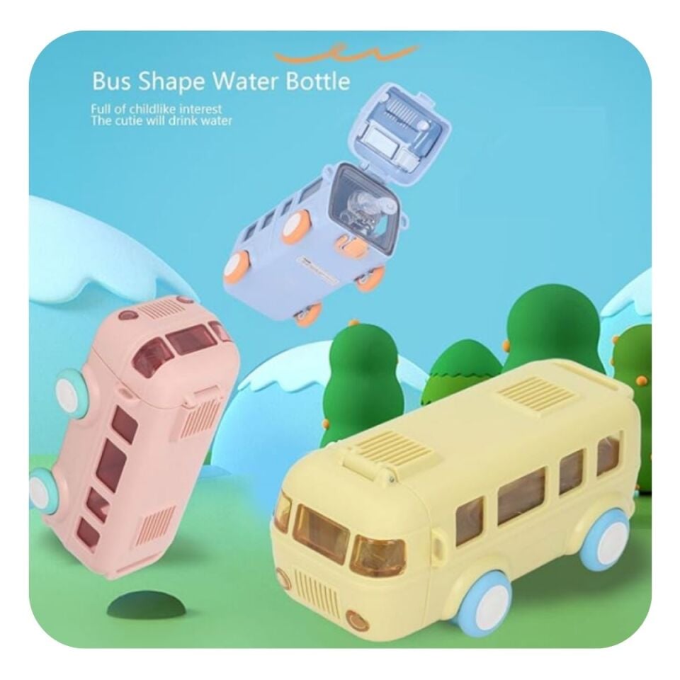 Otobüs Şeklinde Su Matarası