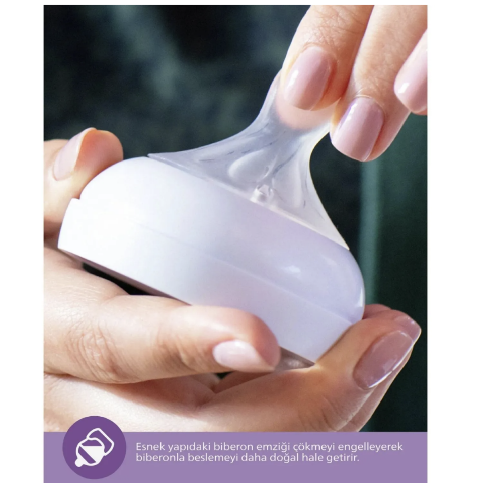 Avent Natural Response Biberon Emziği 1 Numara 0+ Ay 2'li