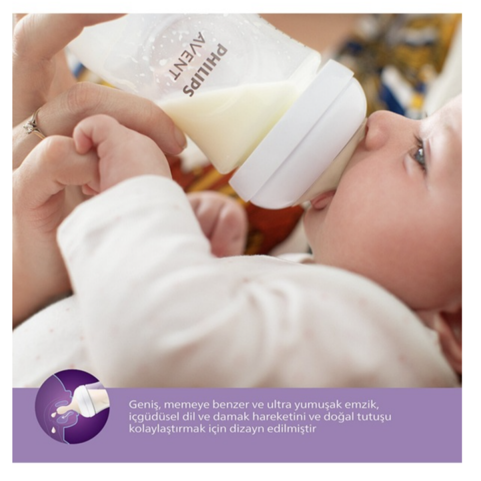 Avent Natural Response Biberon Emziği 1 Numara 0+ Ay 2'li