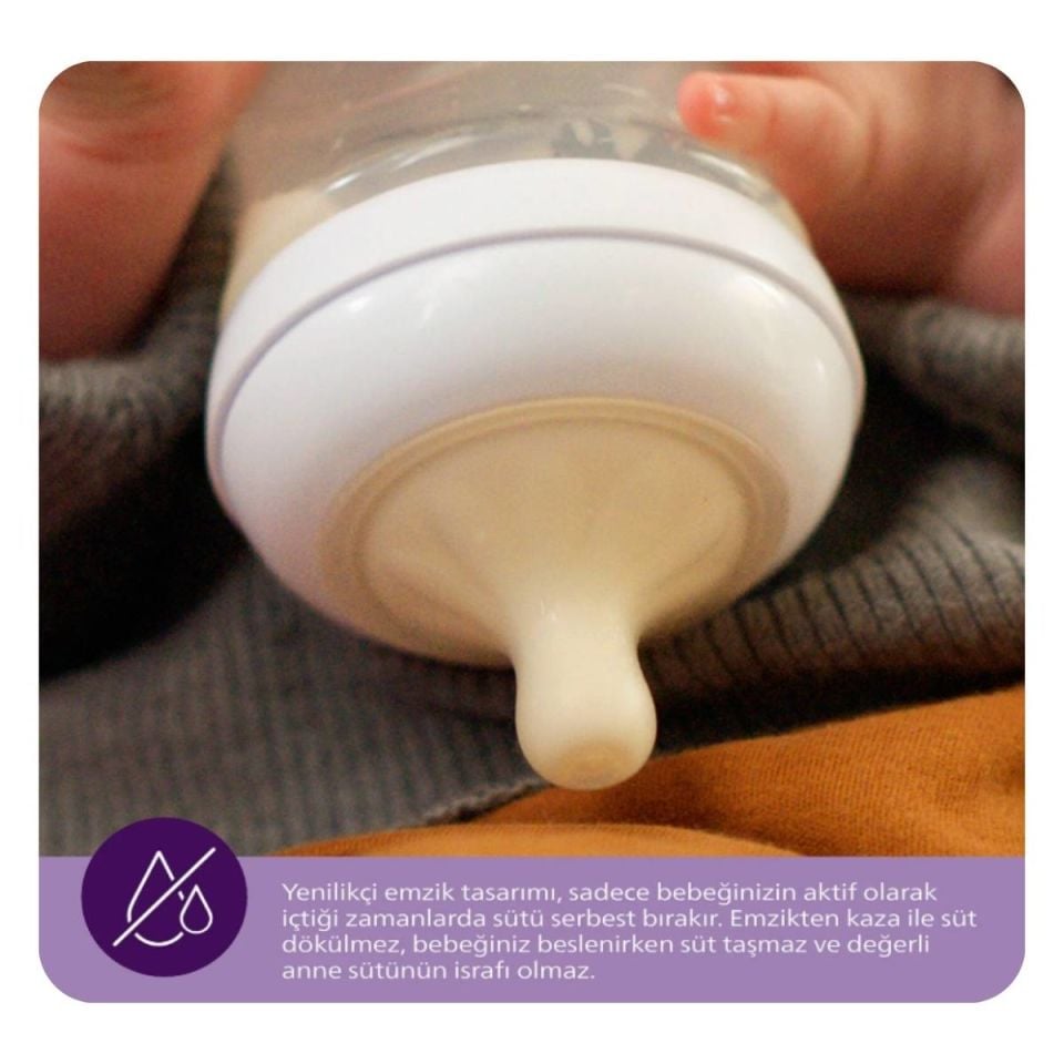 Avent Natural Response Biberon Emziği 4 Numara 3+ Ay 2'li