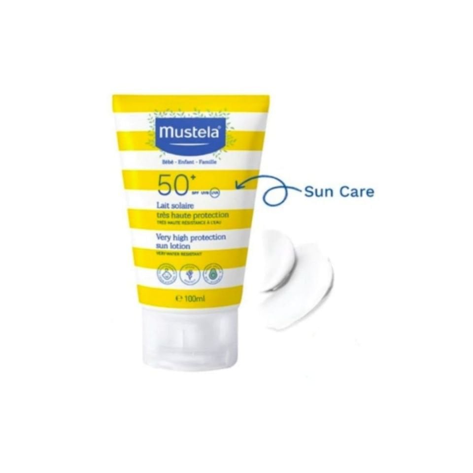 Mustela Güneş Kremi 200ml Spf50+ Hydra Bebe Vücut Losyonu Hediyeli