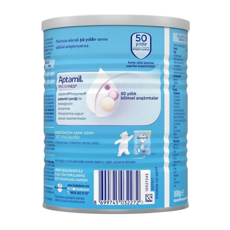 Aptamil Prosyneo Mama Devam Sütü No:1 800 gr