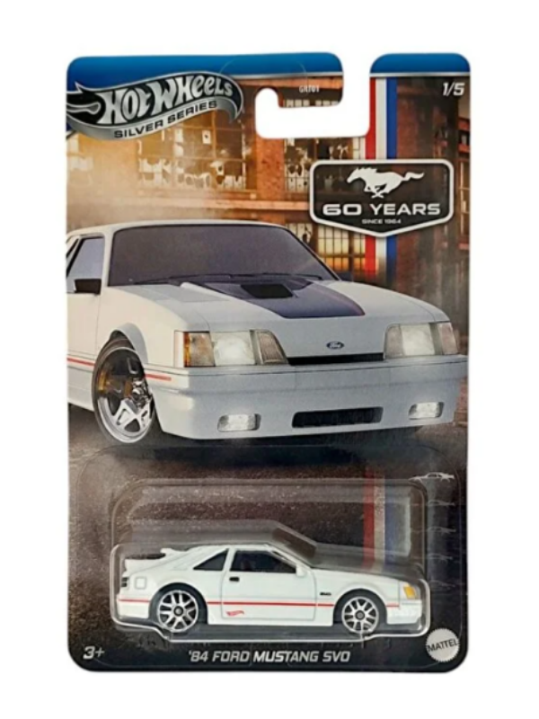Hot Wheels Silver Series Araba 84 Ford Mustang SVO JBY50