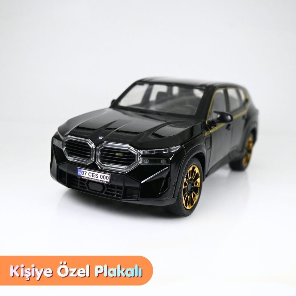 Bmw XM Metal Model Araba 1:24 Siyah