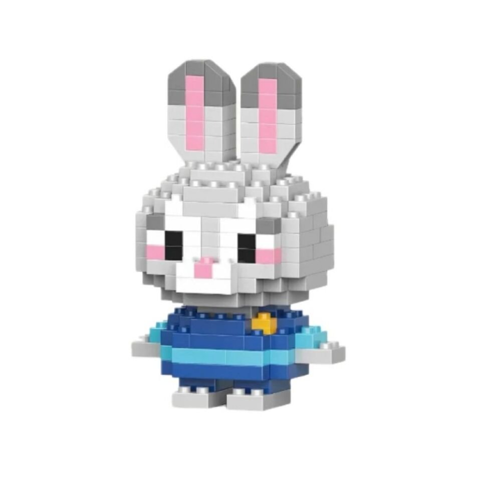 Bricks Zootropolis Judy Hopps Mini Tavşan Lego Figürü