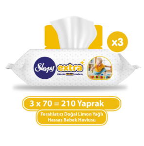 Sleepy Extra Islak Mendil 3x70