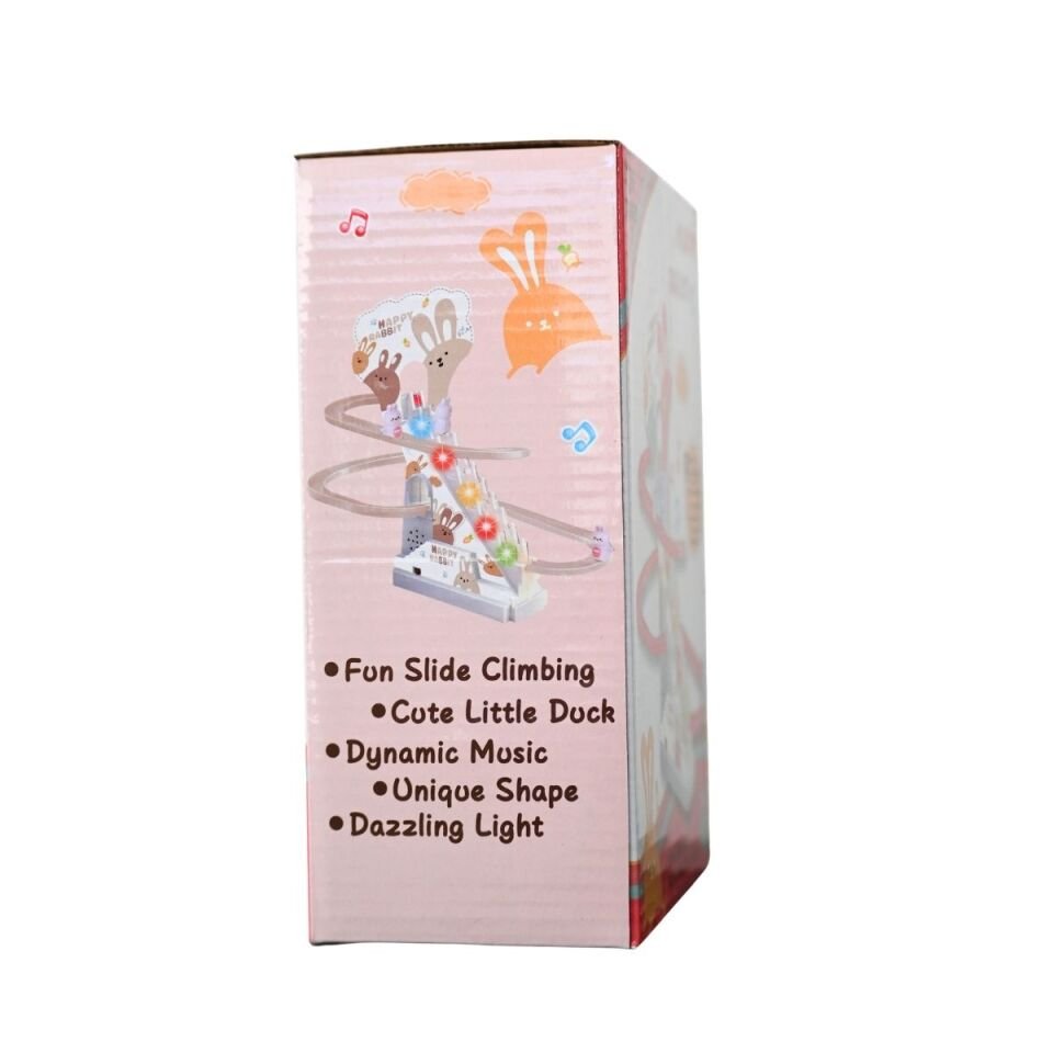 Happy Rabbıt Kutuda Pilli Tavşan Merdivenli