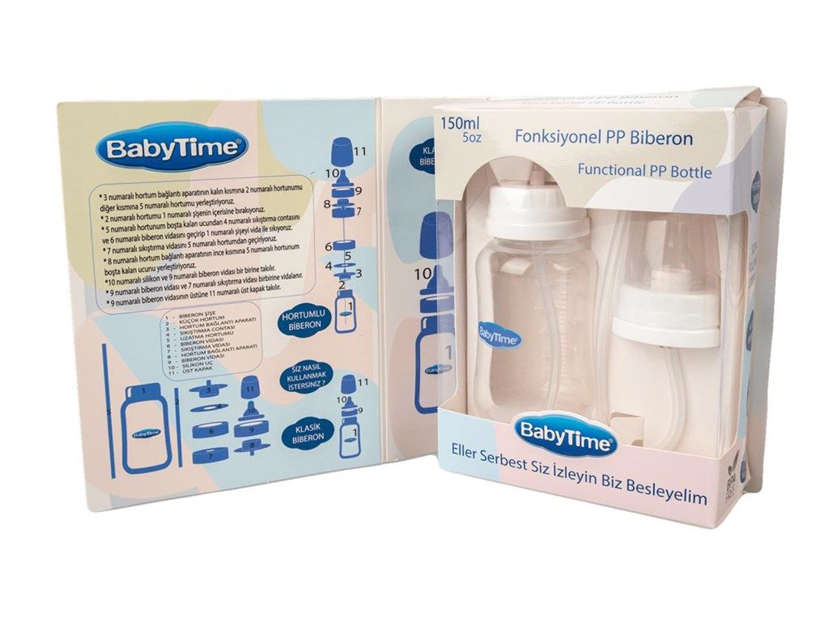 Babytime Fonsiyonel PP Biberon 150 ml