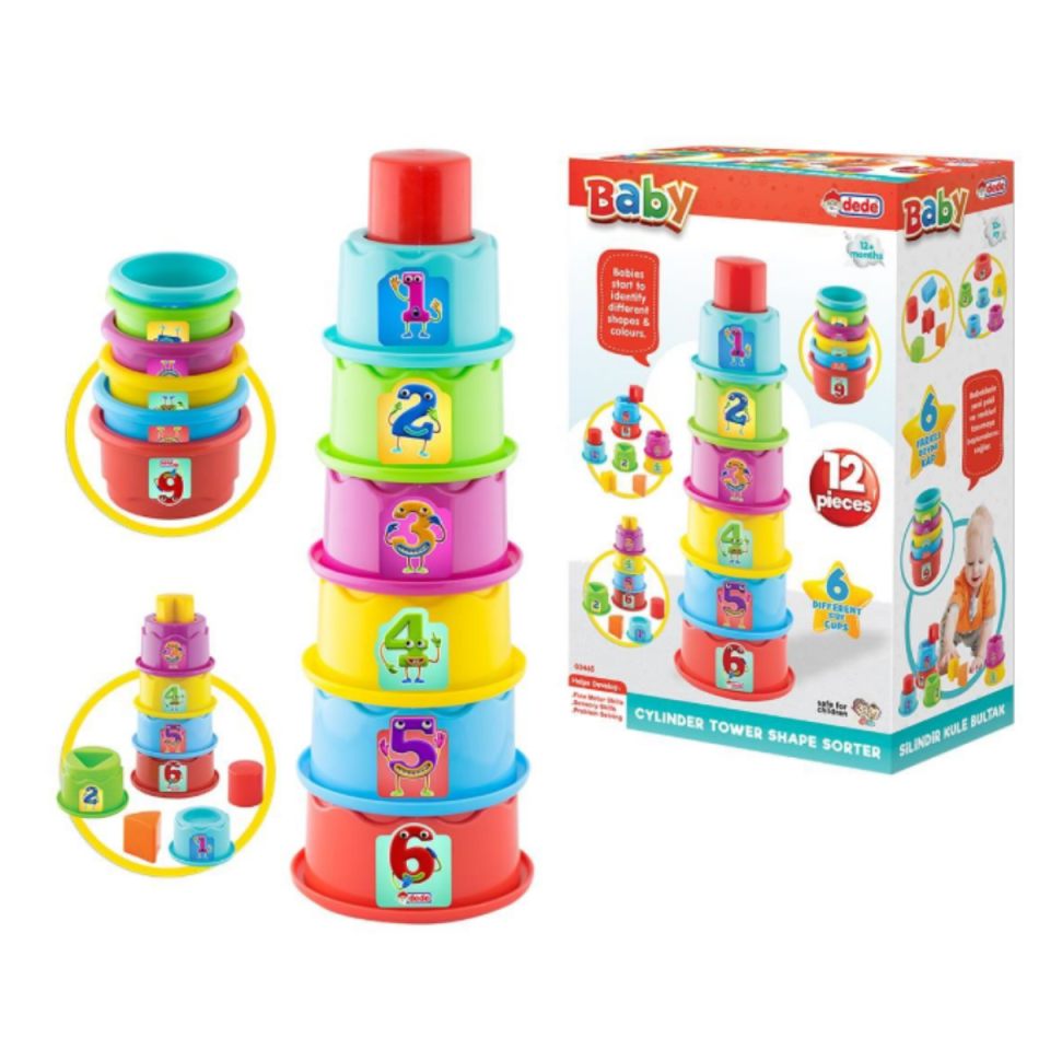 Fen Toys 03465 Silindir Kule Bultak