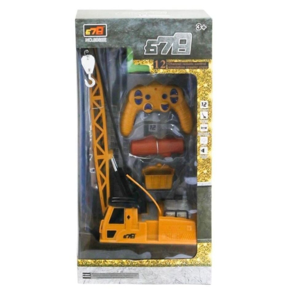 Channel Uzaktan Kumandalı Şarjlı Kule Vinç