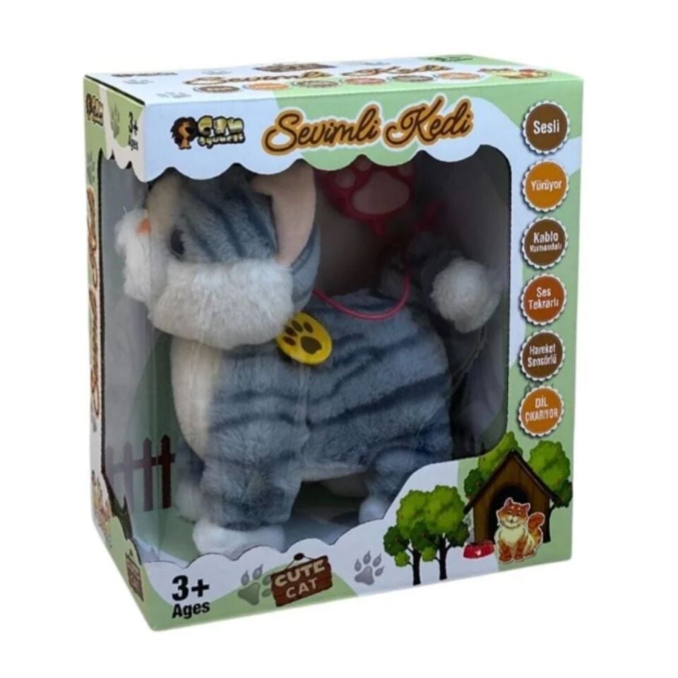 Kumandalı Sesli Kedi 2160