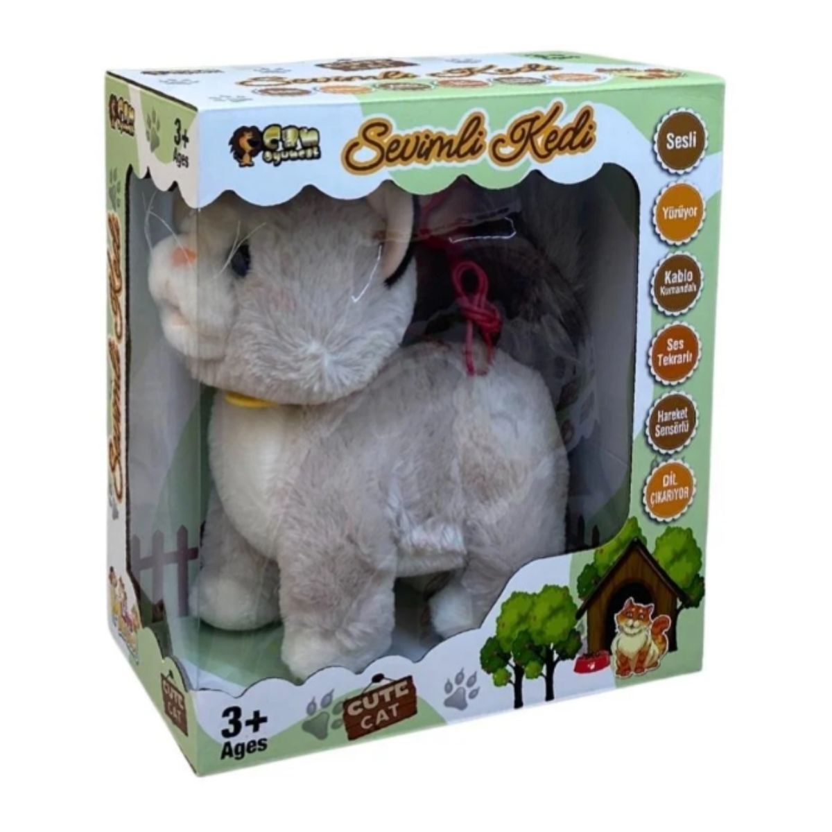 Kumandalı Sesli Kedi 2160
