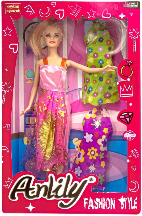 Anlily Bebek - 2 Yedek Elbiseli