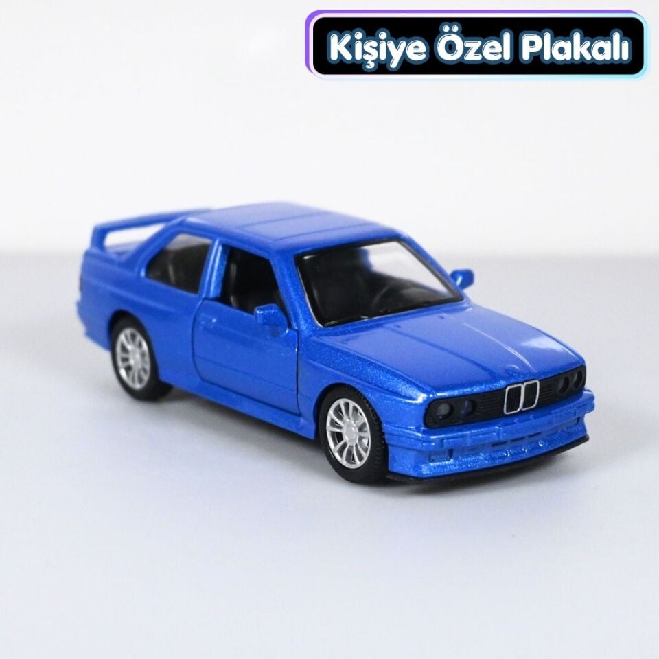 Bmw M3 E30 Metal Araba 1:36 Mavi