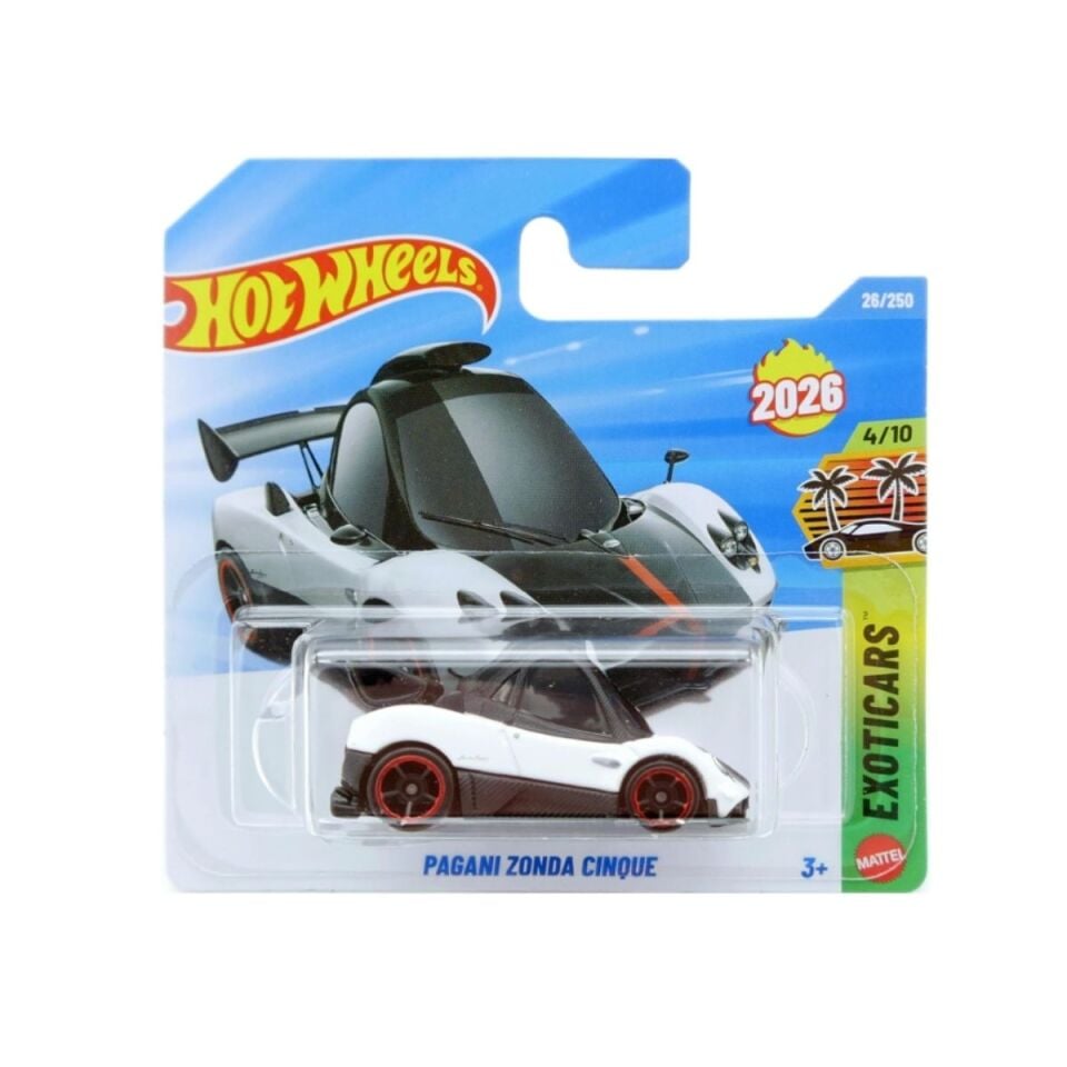 Hot Wheels Pagani Zonda Cınque Beyaz