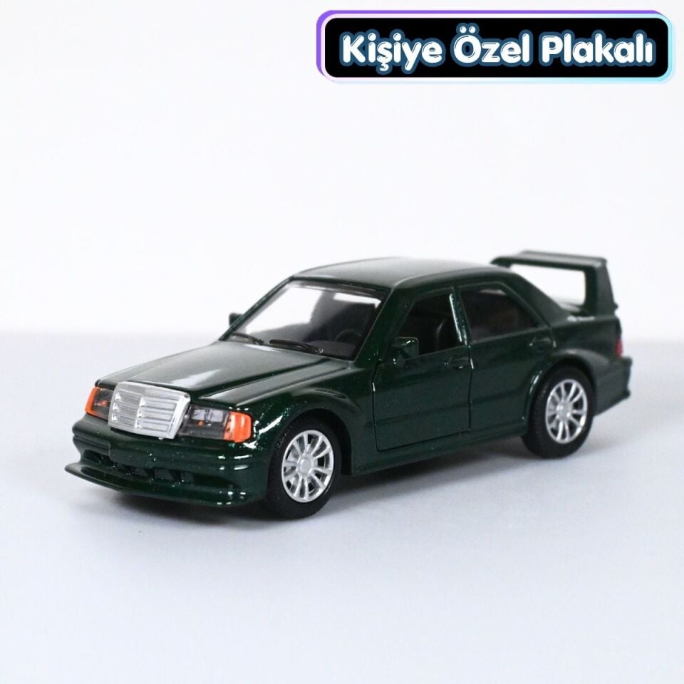 Mercedes 190E Metal Araba 1:36 Yeşil