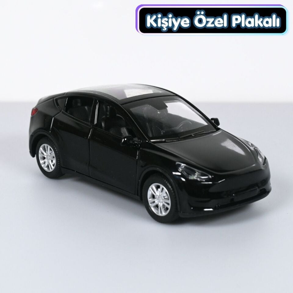 Tesla Metal Oyuncak Araba 1:36 - Siyah