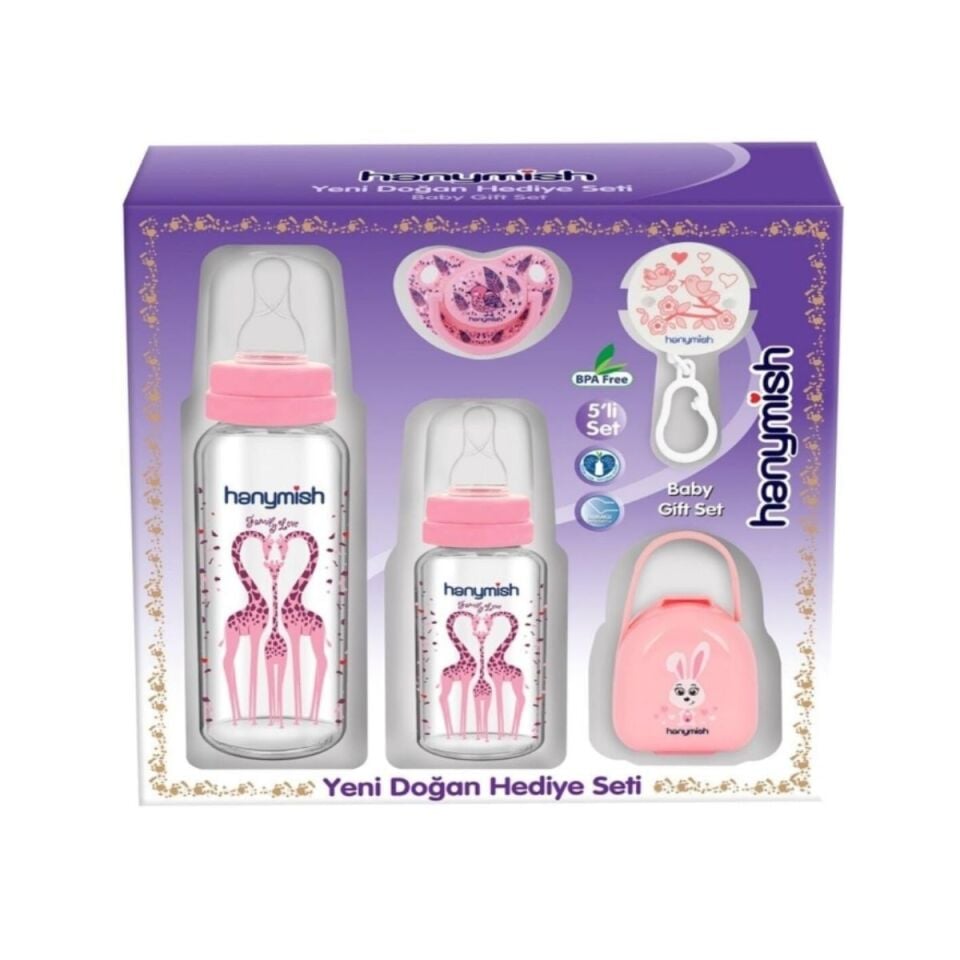 Hanymish 650 Hediye Seti (Pembe)