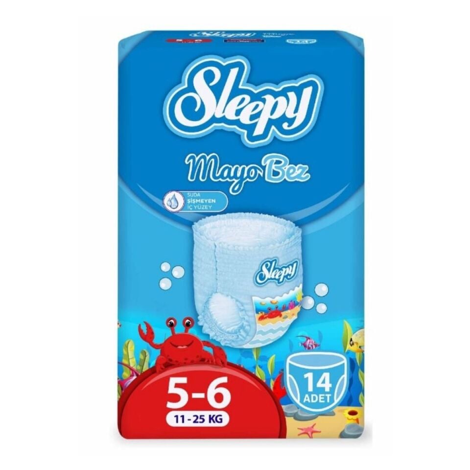 Sleepy Mayo Bez 5-6  Beden 14 Adet