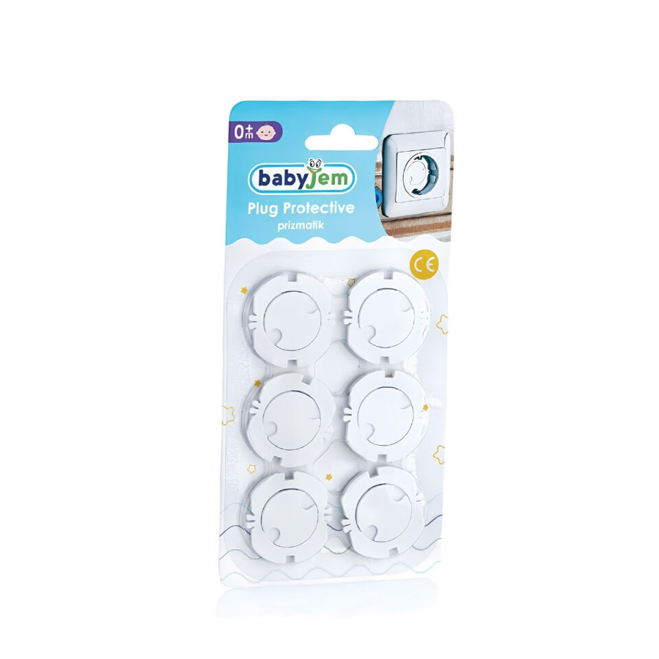 Babyjem Topraklı Priz Koruyucu 056