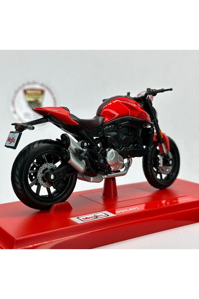 Moto Garage Ducati Monster 1:18 Diecast Maket Moto