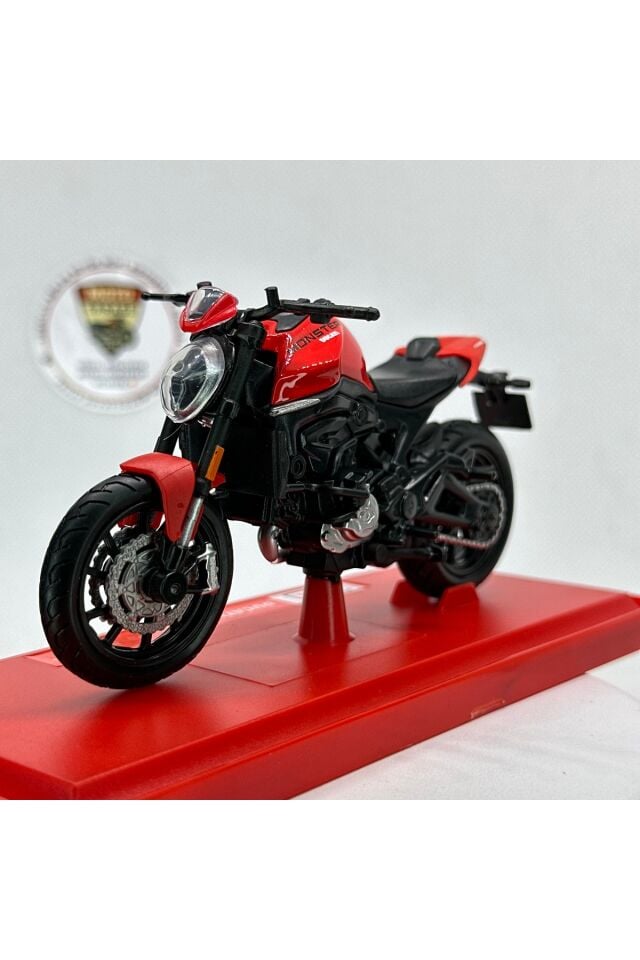 Moto Garage Ducati Monster 1:18 Diecast Maket Moto