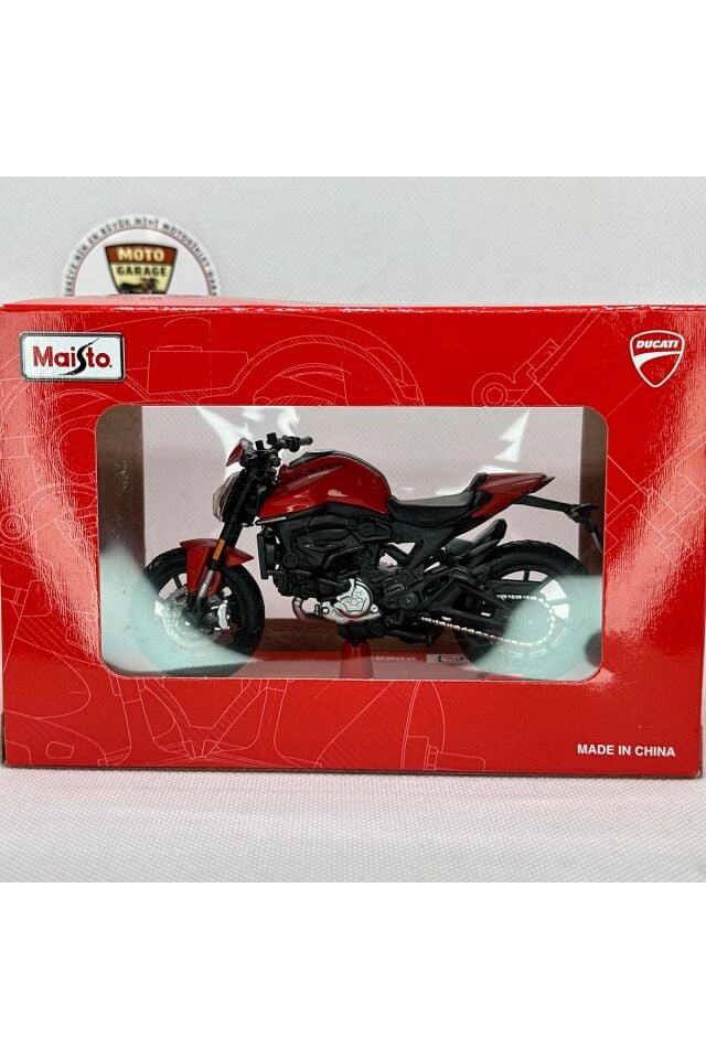 Moto Garage Ducati Monster 1:18 Diecast Maket Moto