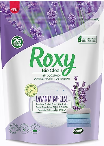 Roxy Lavanta BıocleanI Sabun Tozu Elde Yıkama 800gr