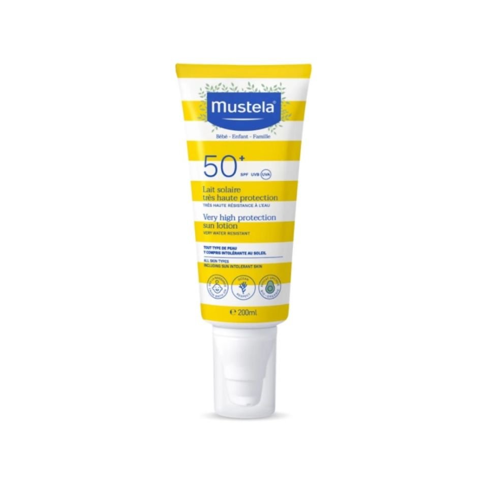 Mustela Güneş Losyonu  Çok Yüksek Koruma Faktörlü 200 ml