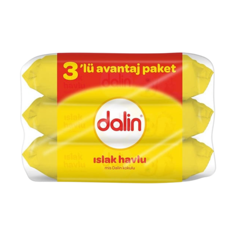 Dalin Islak Mendil 3'lü Avantaj Paket