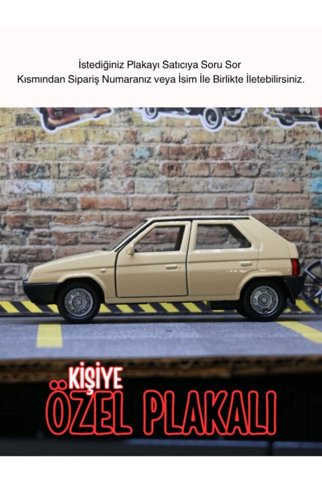 WELLY SKODA FAVORİT METAL ARABA