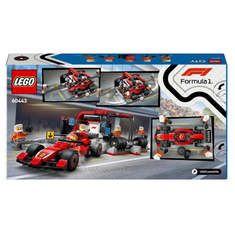 LEGO F1 PT STOP VE EKİBİ 60443