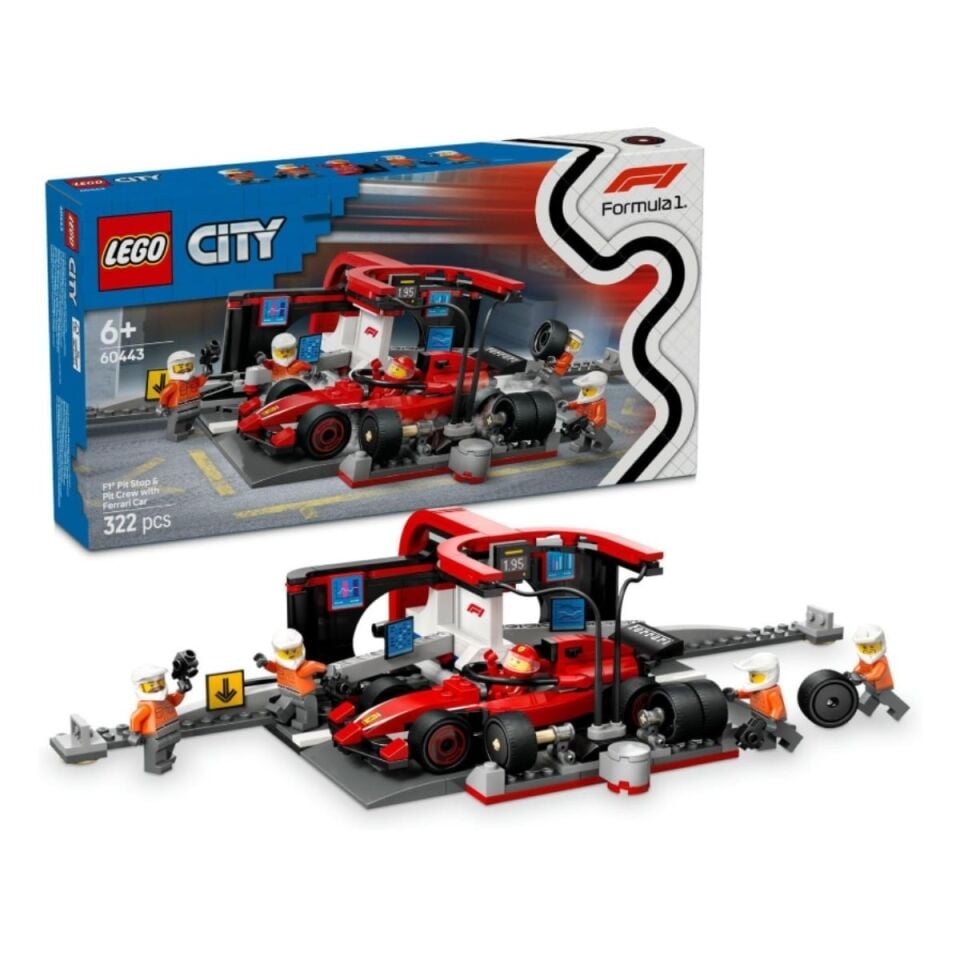LEGO F1 PT STOP VE EKİBİ 60443