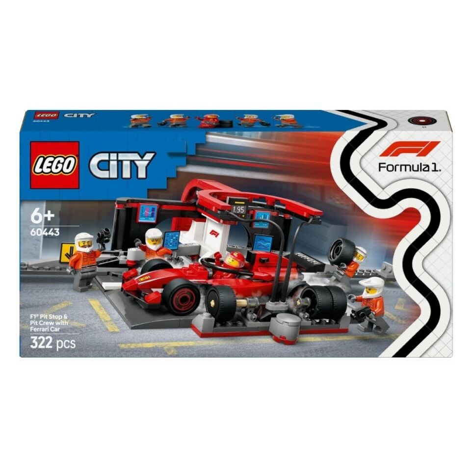 LEGO F1 PT STOP VE EKİBİ 60443