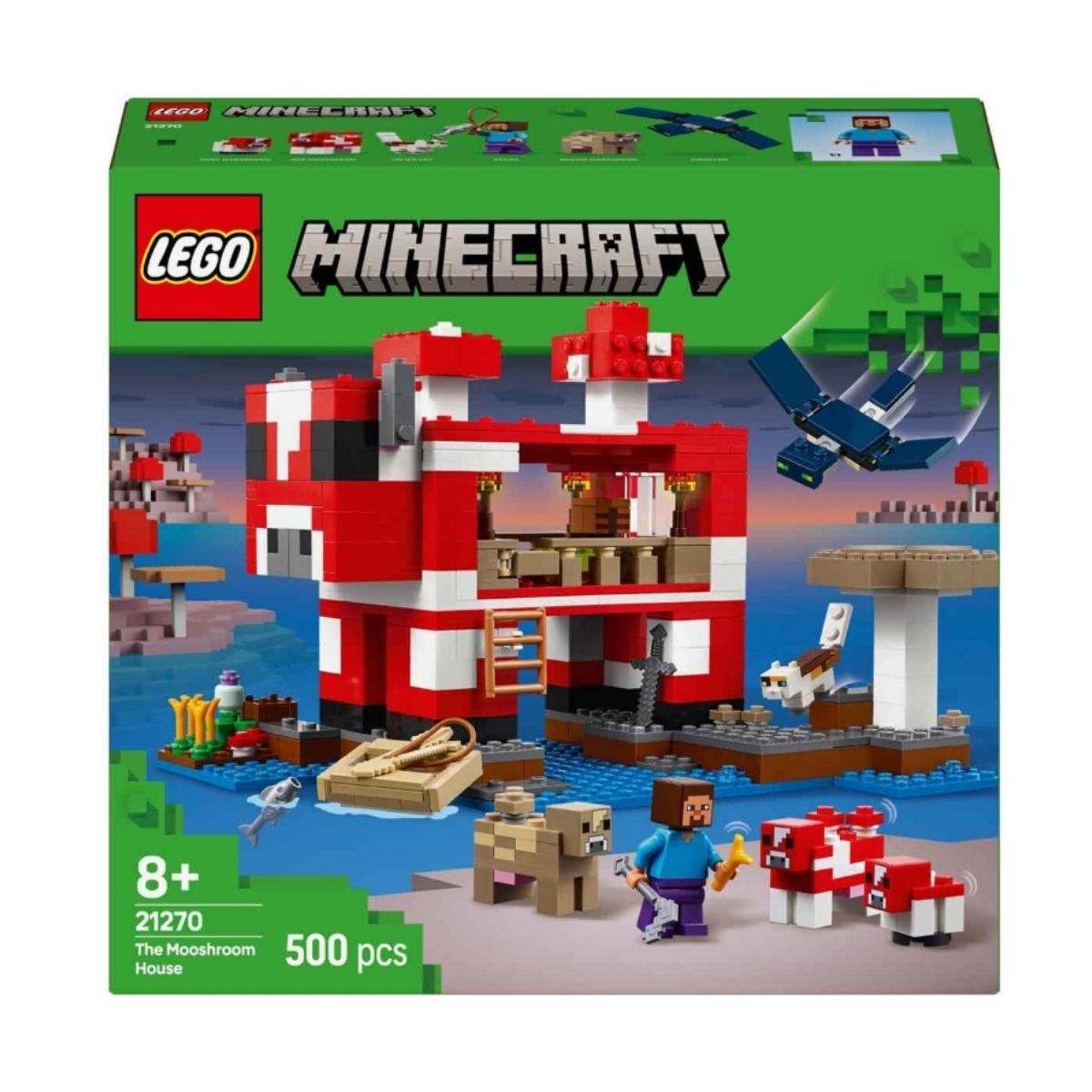 LEGO MINECRAFT MOOSHROOM EVİ 21270