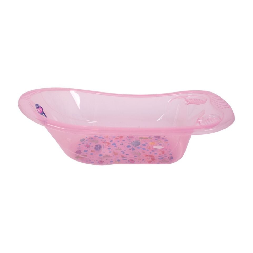 Sevi Bebe Şeffaf Giderli Küveti Pembe