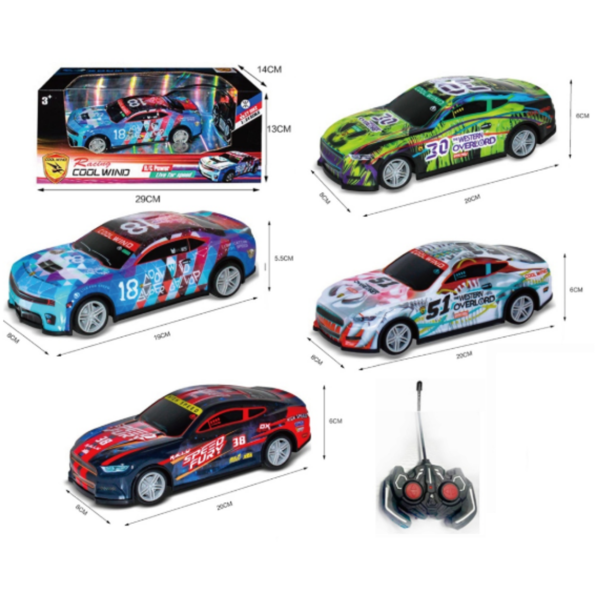 Cool Wind Rüzgar Araba Uzaktan Kumandalı