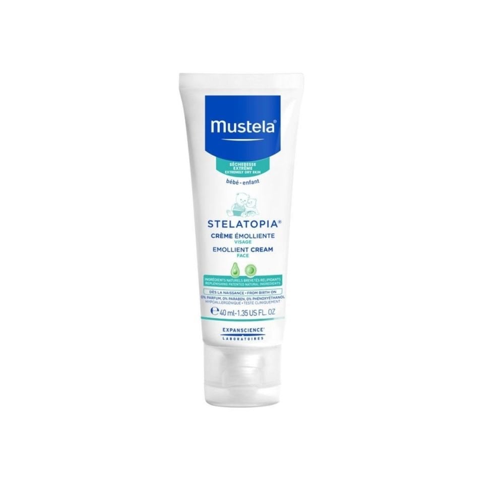 Mustela Yüz Kremi Stelatopia Emollient Face Cream  40 ml