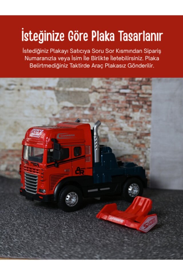 SCANİA METAL TIR KIRMIZI