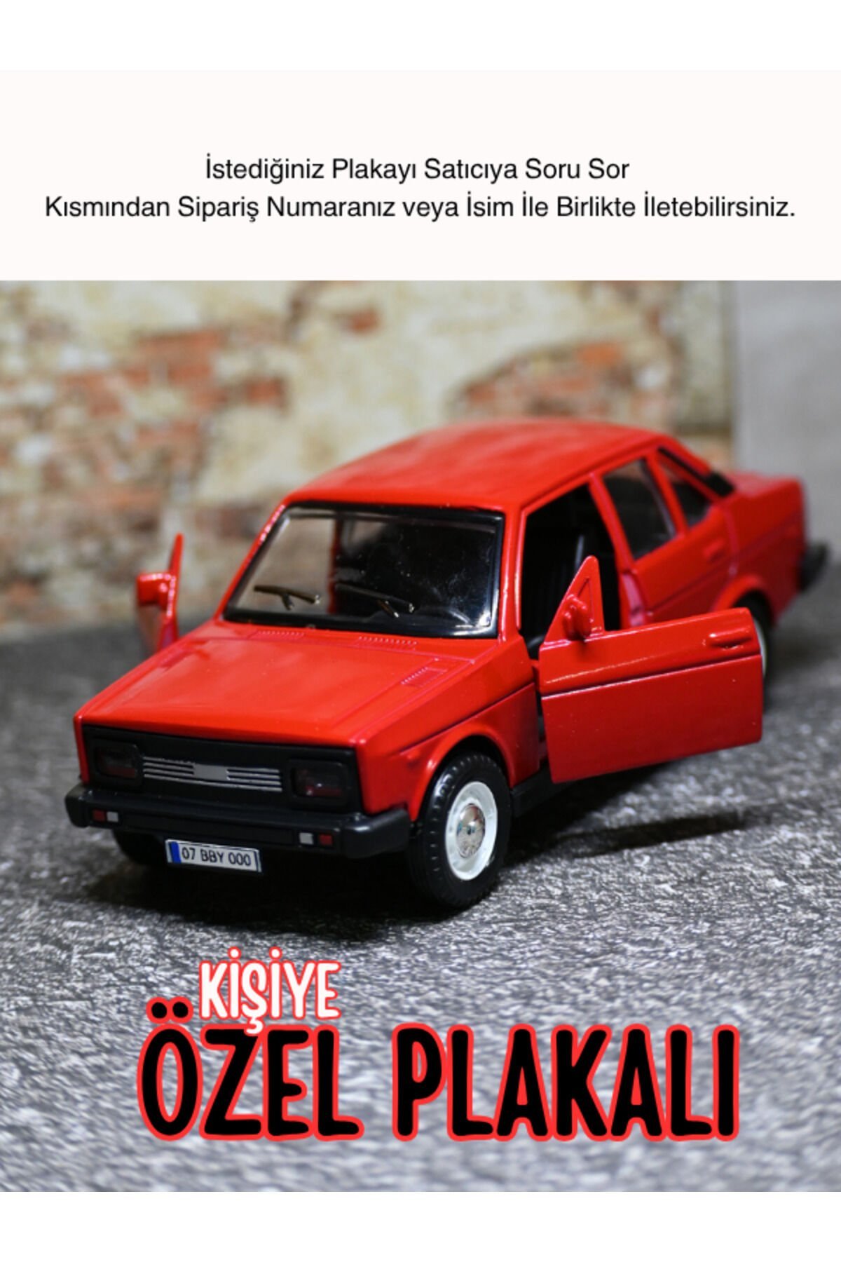 Murat 131 Metal Araba - Çek Bırak Işıklı Ve Sesli