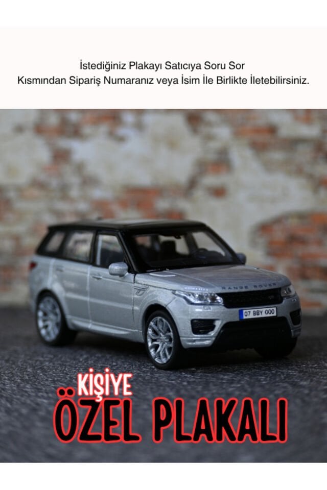 RANGE ROVER 1:36 METAL OYUNCAK ARABA