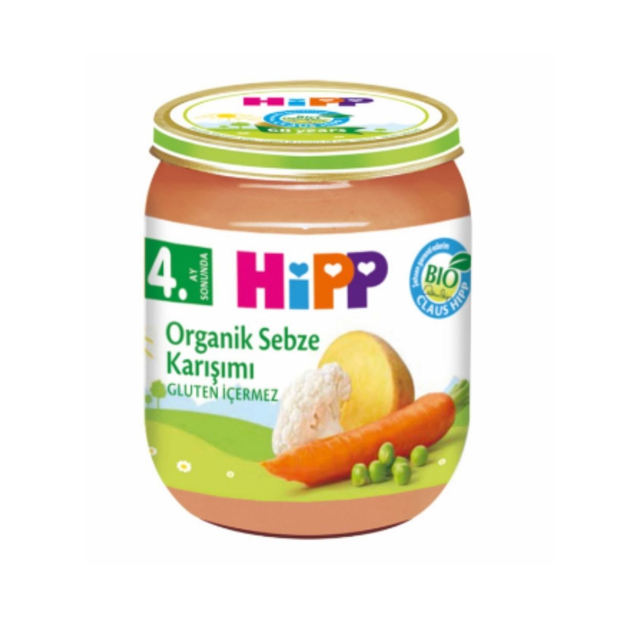 Hipp Organik Sebze Karışımı 125 g