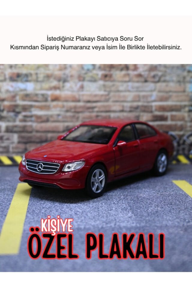 MERCEDES E-400 METAL ARABA KIRMIZI